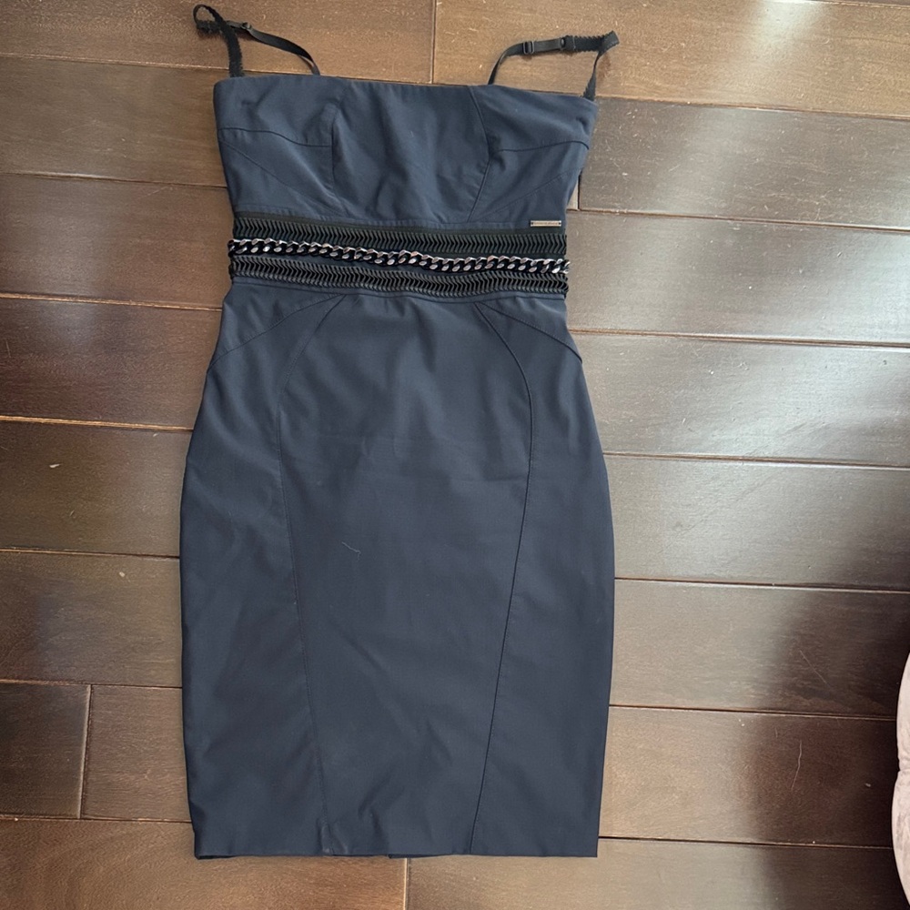Chic Strapless Black Dress